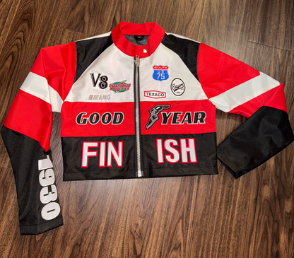 Elayor Biker Jacket (red)