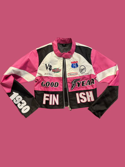 Elayor Biker Jacket (pink)
