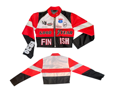 Elayor Biker Jacket (red)